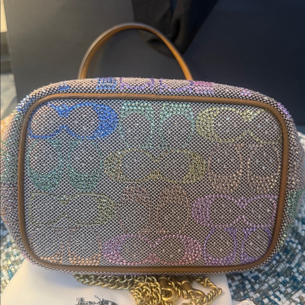 Coach Candy Crystal Signature Frame Kisslock 16 - Picture 8 of 11